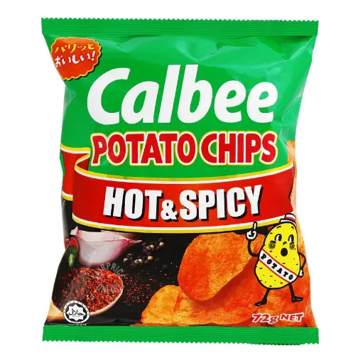 Calbee Hot & Spicy Potato Chips